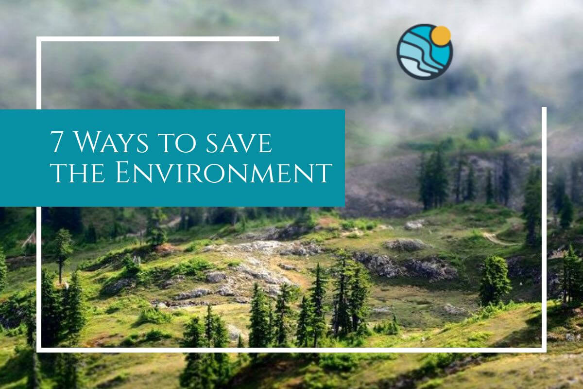 ways to save the environment